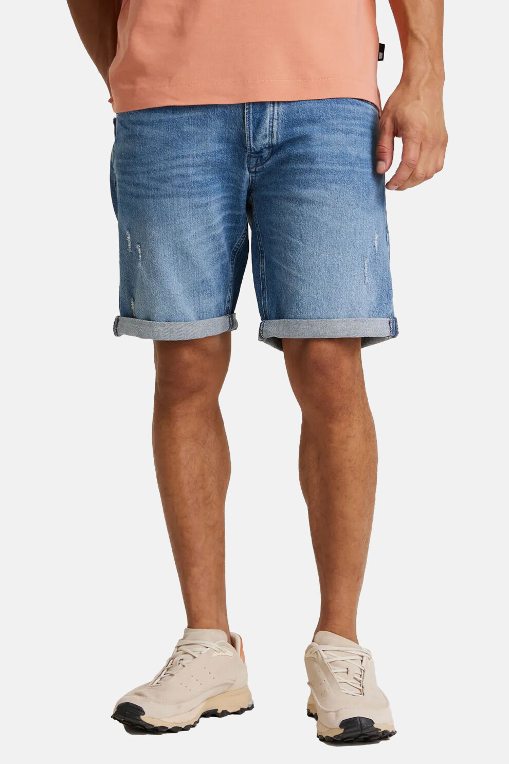 MUŠKARCI - Kratke hlače - Chasin' Dawn traper bermude - Plava