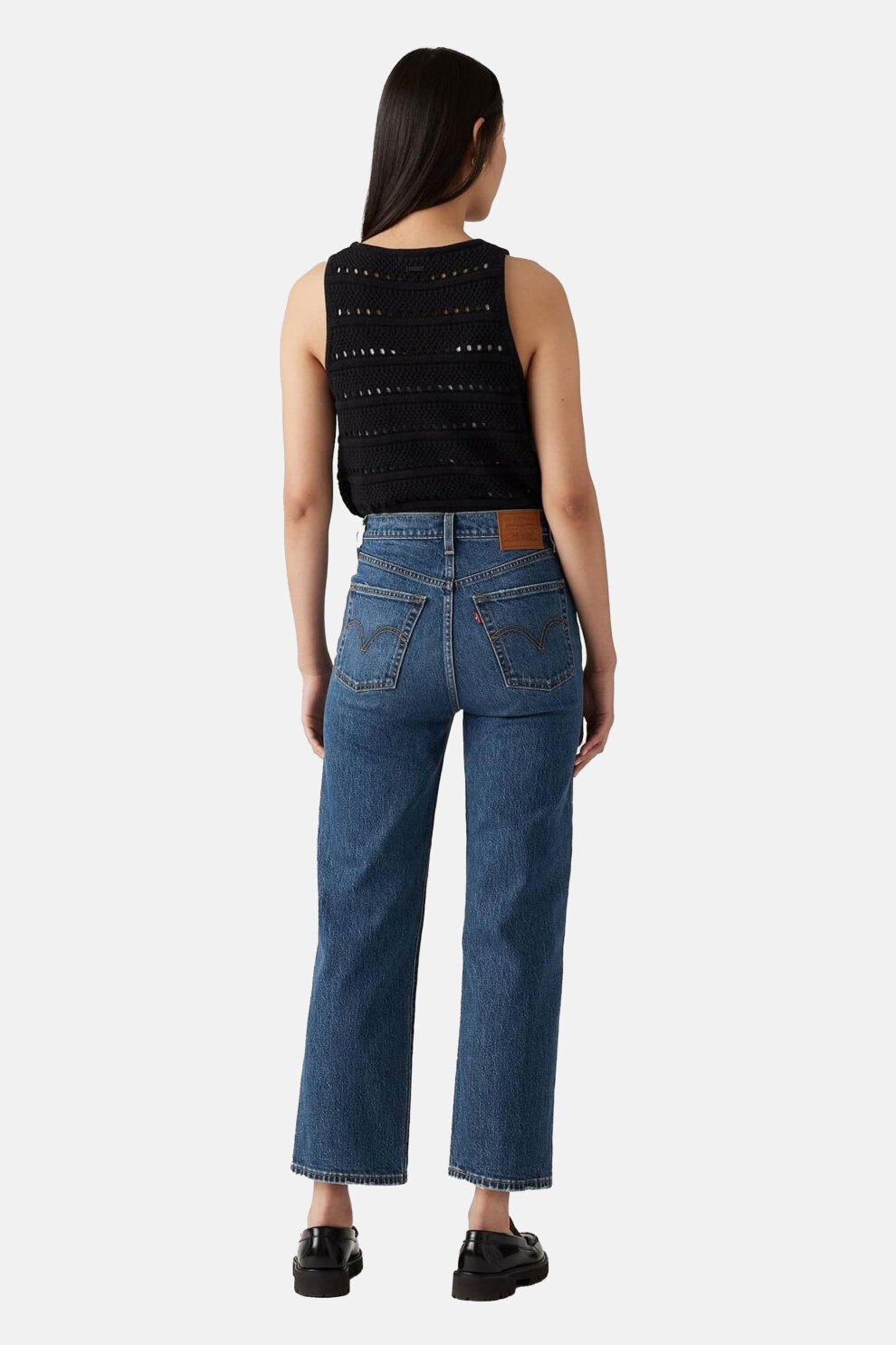 ŽENE - Traperice - Levi's Ribcage traperice - Plava - Straight