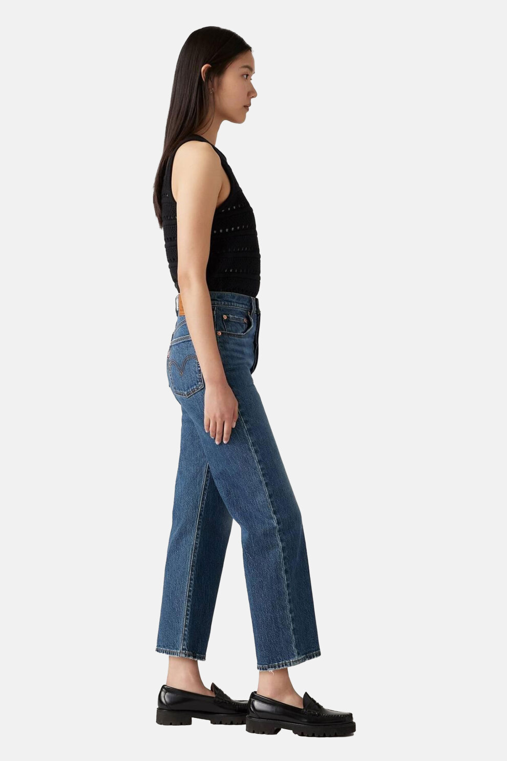 ŽENE - Traperice - Levi's Ribcage traperice - Plava - Straight