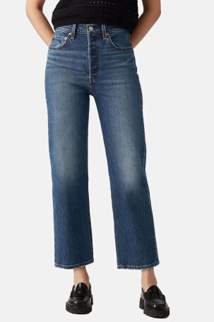 ŽENE - Traperice - Levi's Ribcage traperice - Plava - Straight