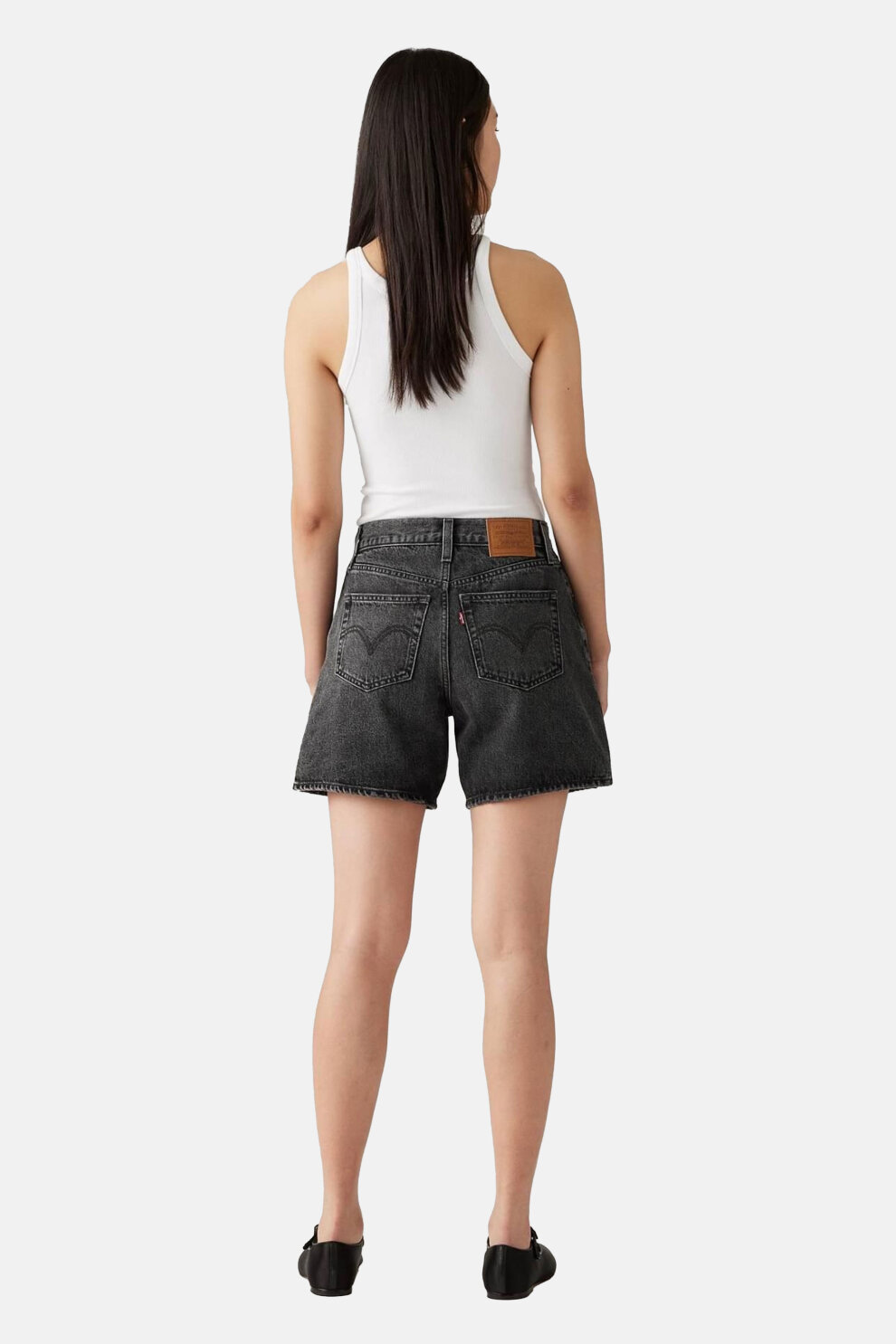 ŽENE - Kratke hlače - Levi's Baggy Short kratke hlače - Crna