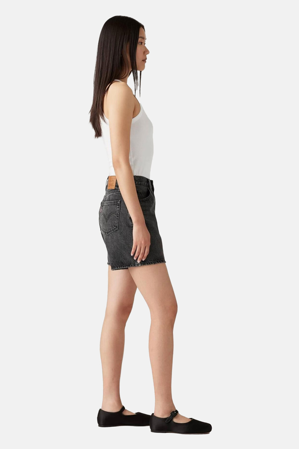 ŽENE - Kratke hlače - Levi's Baggy Short kratke hlače - Crna