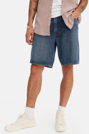 MUŠKARCI - Kratke hlače - Levi's 468 bermude - Plava