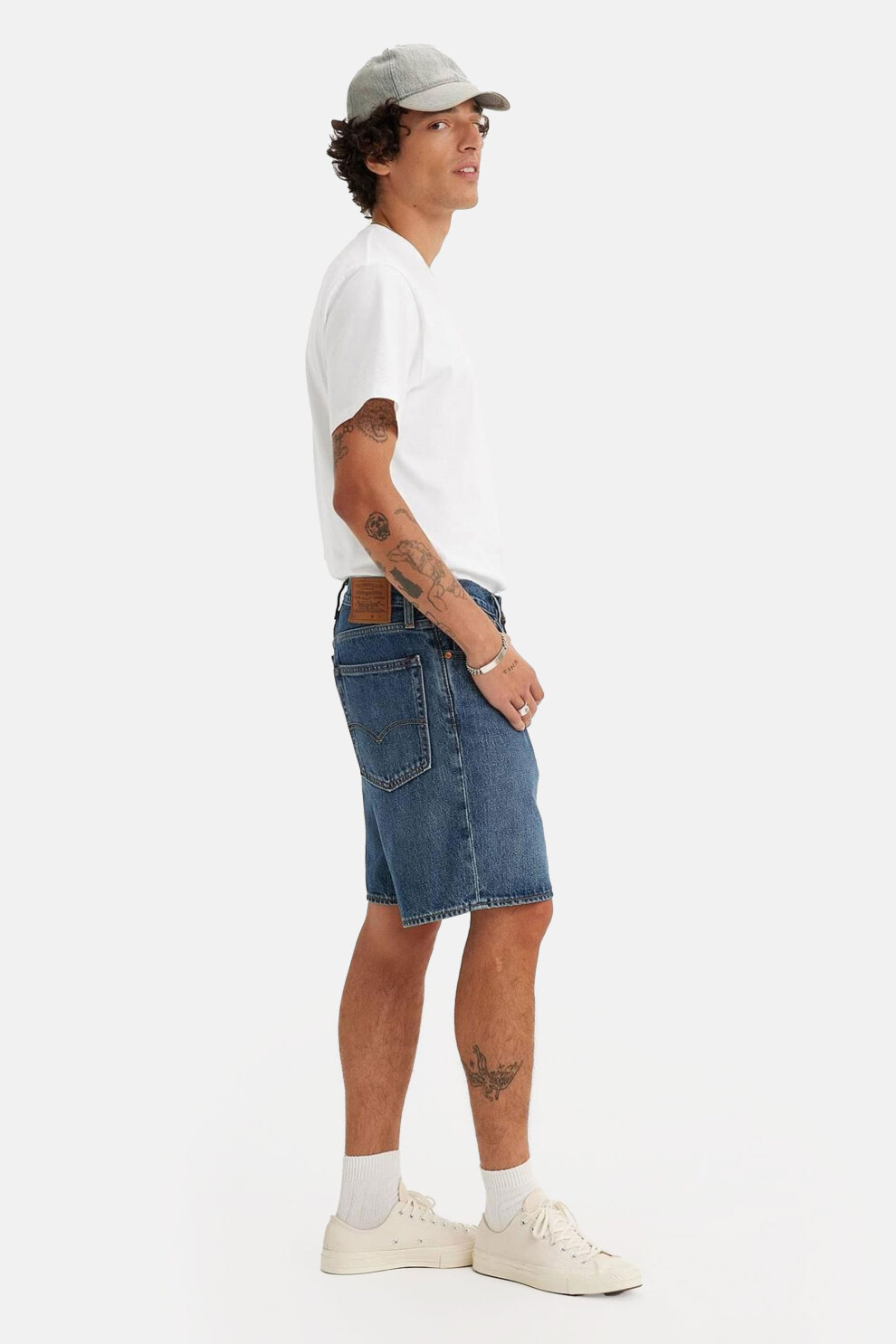 MUŠKARCI - Kratke hlače - Levi's 468 bermude - Plava