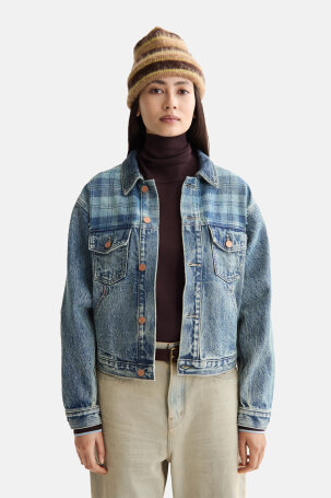 ŽENE - Jakne i kaputi - Scotch & Soda traper jakna - Jakne - Plava