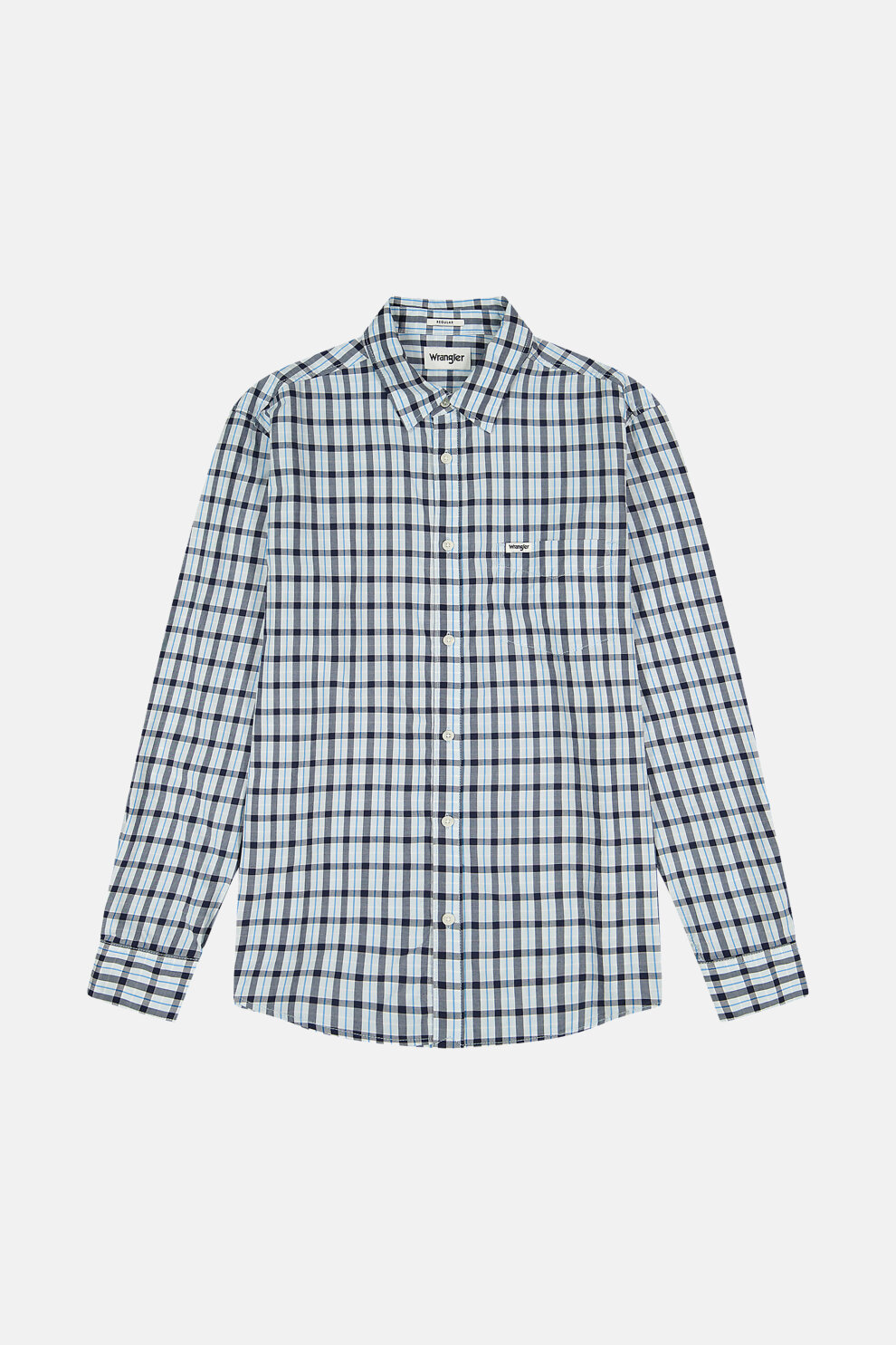 MUŠKARCI - Košulje - Wrangler košulja - Dugi rukavi - Plava