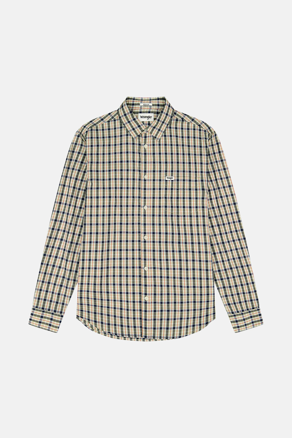 MUŠKARCI - Košulje - Wrangler košulja - Dugi rukavi - Bež