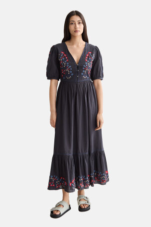 ŽENE - Haljine - Scotch & Soda haljina - Midi - Crna