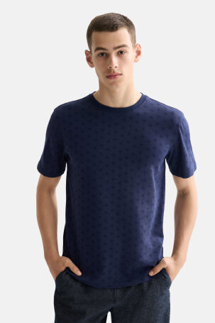 MUŠKARCI - Majice - Scotch & Soda majica - Kratki rukavi - Plava