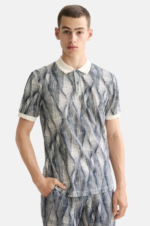 MUŠKARCI - Majice - Scotch & Soda polo majica - Kratki rukavi - Bijela