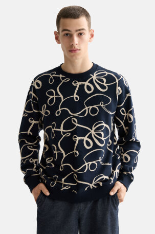 MUŠKARCI - Majice - Scotch & Soda majica - Dugi rukavi - Plava