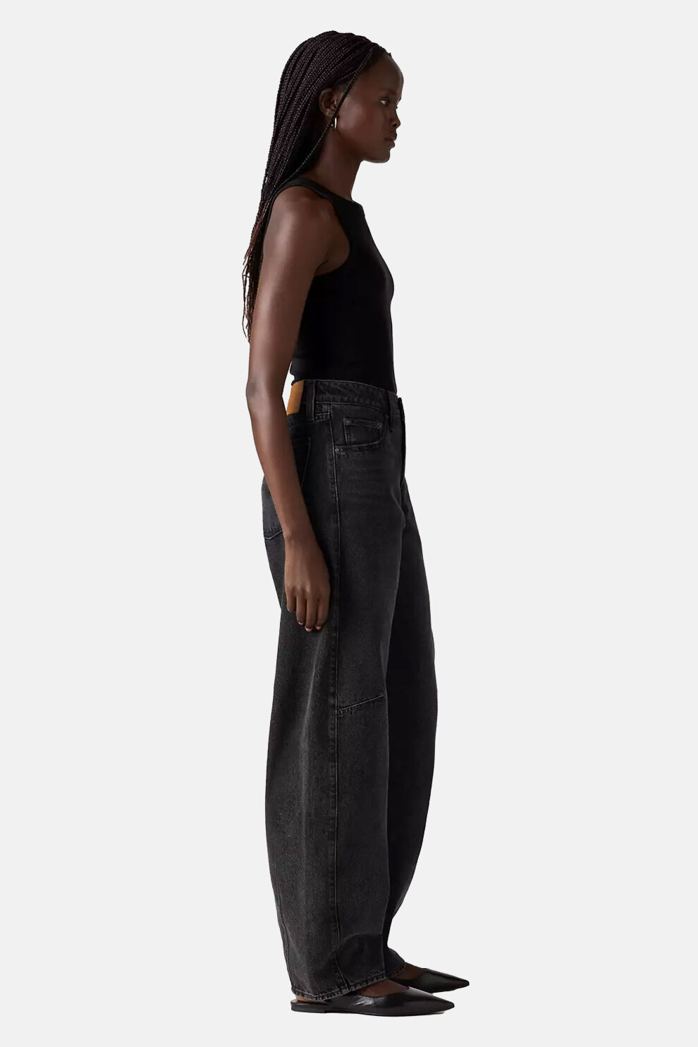 MUŠKARCI - Traperice - Levi's Baggy Dad Barrel traperice - Crna - Fashion straight