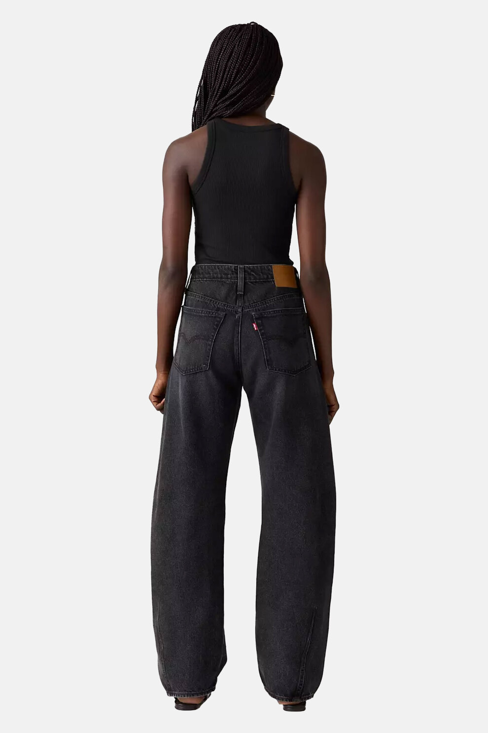 MUŠKARCI - Traperice - Levi's Baggy Dad Barrel traperice - Crna - Fashion straight
