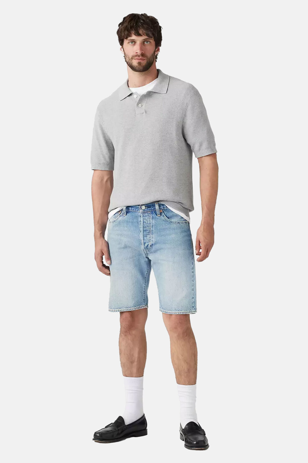 MUŠKARCI - Kratke hlače - Levi's 501 traper bermude - Plava