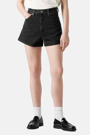 ŽENE - Kratke hlače - Levi's Mom traper kratke hlače - Crna