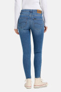 ŽENE - Traperice - Lee Scarlett High Zip traperice - Plava - Skinny