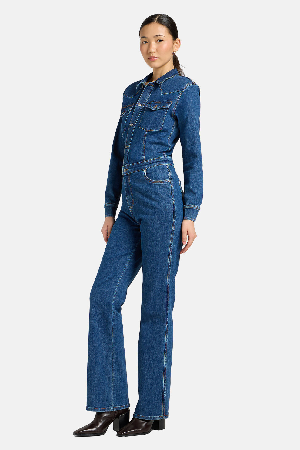 ŽENE - Kombinezoni - Lee Western traper kombinezon - Plava