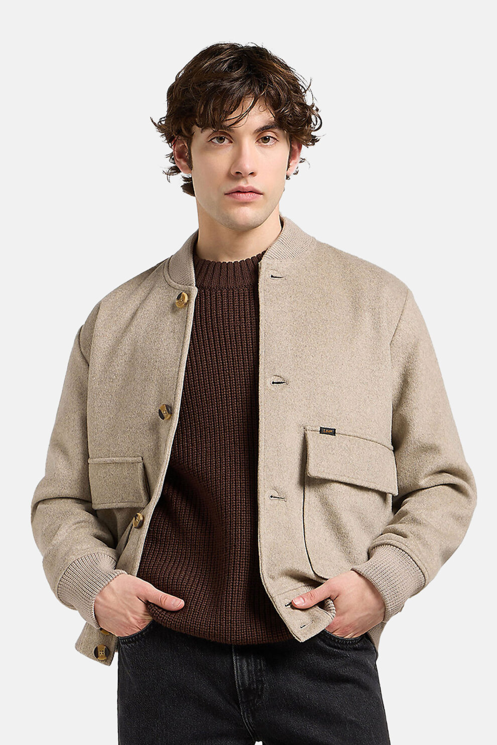 MUŠKARCI - Jakne i kaputi - Lee Bomber jakna - Jakne - Bež