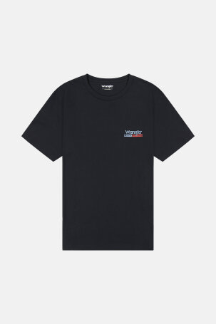 MUŠKARCI - Majice - Wrangler majica - Kratki rukavi - Crna