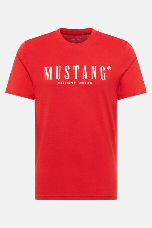 MUŠKARCI - Majice - Mustang Austin majica - Kratki rukavi - Crvena