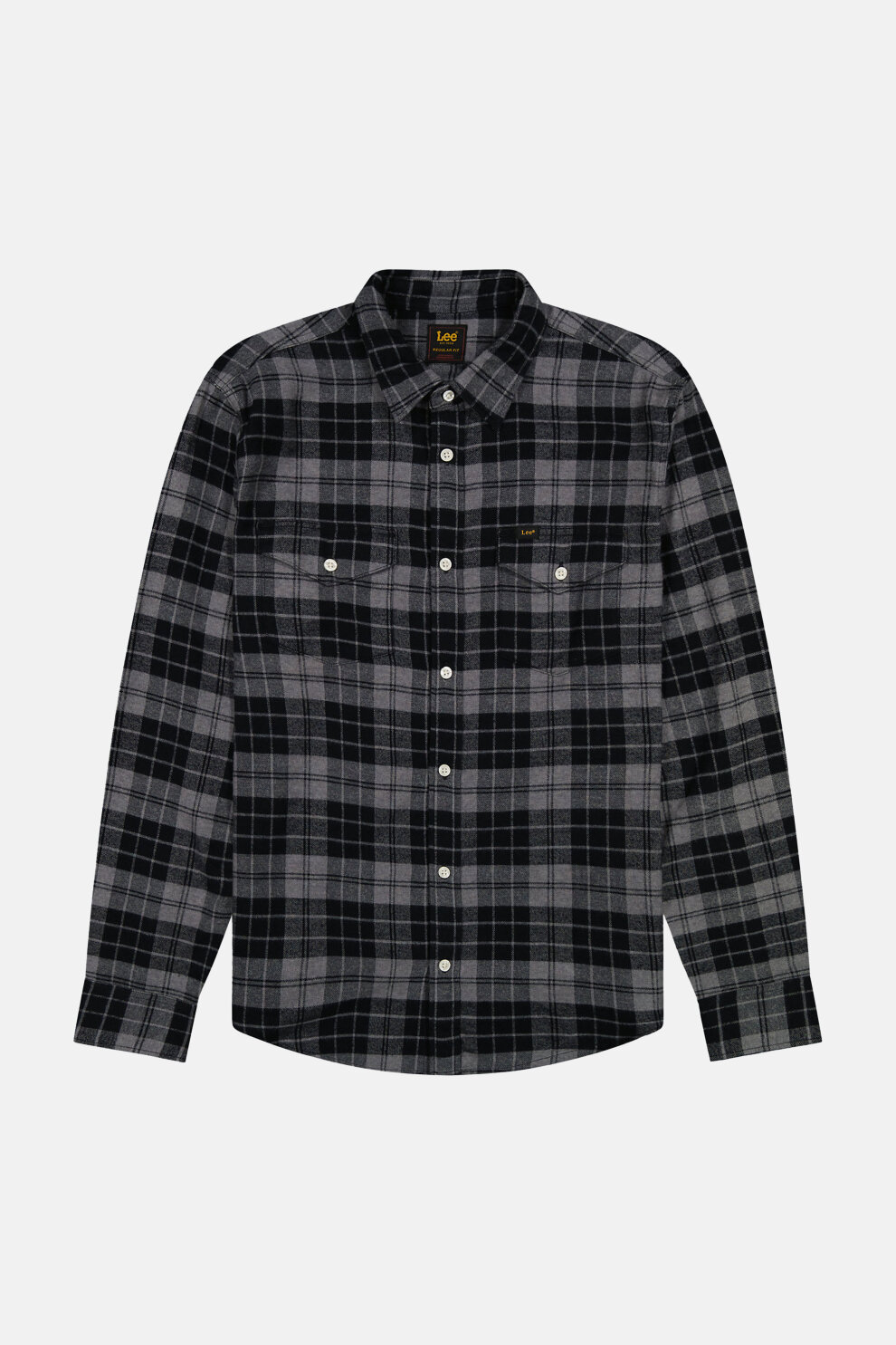 MUŠKARCI - Košulje - Lee košulja - Dugi rukavi - Siva