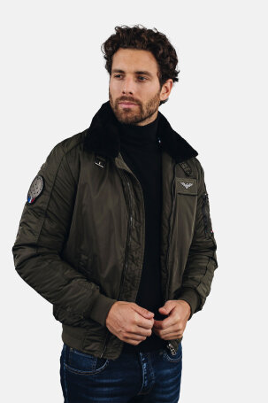 MUŠKARCI - Jakne i kaputi - Redskins Hurrican Fighter jakna - Jakne - Zelena