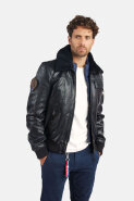 MUŠKARCI - Kožne jakne - Redskins Rafal 2.0 Ycon kožna jakna - Crna