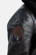 MUŠKARCI - Kožne jakne - Redskins Rafal 2.0 Ycon kožna jakna - Crna