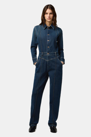 ŽENE - Kombinezoni - Wrangler Western traper kombinezon - Plava