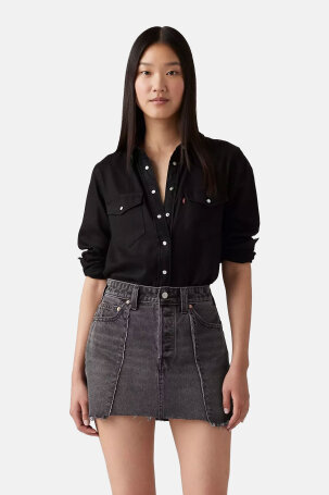 ŽENE - Košulje i bluze - Levi's traper košulja - Dugi rukav - Crna