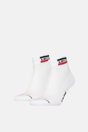 MUŠKARCI - Donje rublje - Levi's čarape dvopak - Čarape - Bijela