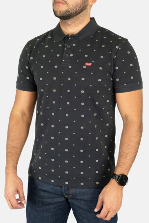 MUŠKARCI - Majice - Levi's polo majica - Kratki rukavi - Crna