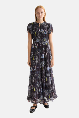 ŽENE - Haljine - Scotch & Soda haljina - Midi - Crna