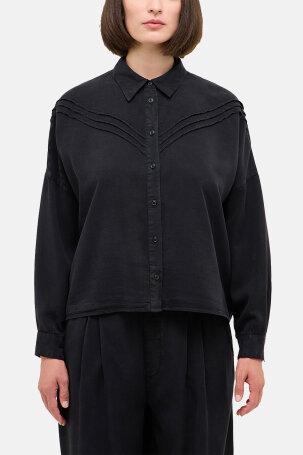 ŽENE - Košulje i bluze - Mustang Ruby košulja - Dugi rukav - Crna