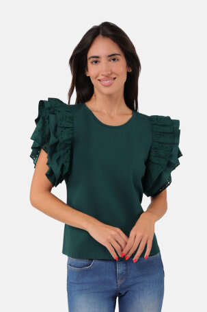 ŽENE - Majice - AD twenty majica - Kratki rukav - Zelena