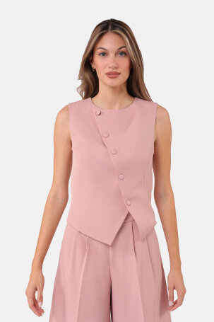 ŽENE - Jakne i kaputi - AD twenty prsluk - Prsluci - Roza