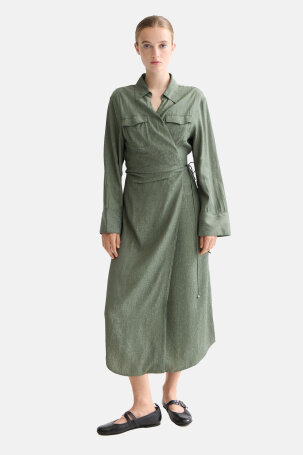 ŽENE - Haljine - Scotch & Soda haljina - Midi - Zelena