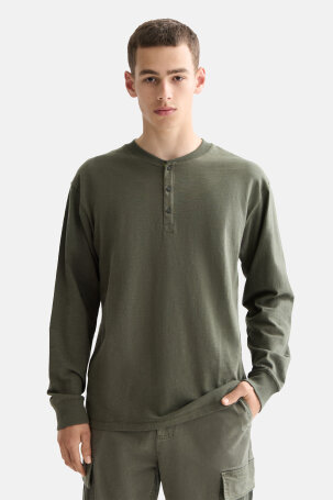 MUŠKARCI - Majice - Scotch & Soda majica - Dugi rukavi - Zelena