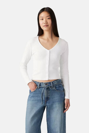 ŽENE - Majice - Levi's majica - Dugi rukav - Bijela