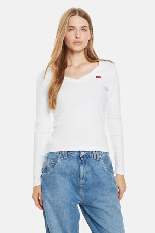 ŽENE - Majice - Levi's majica - Dugi rukav - Bijela