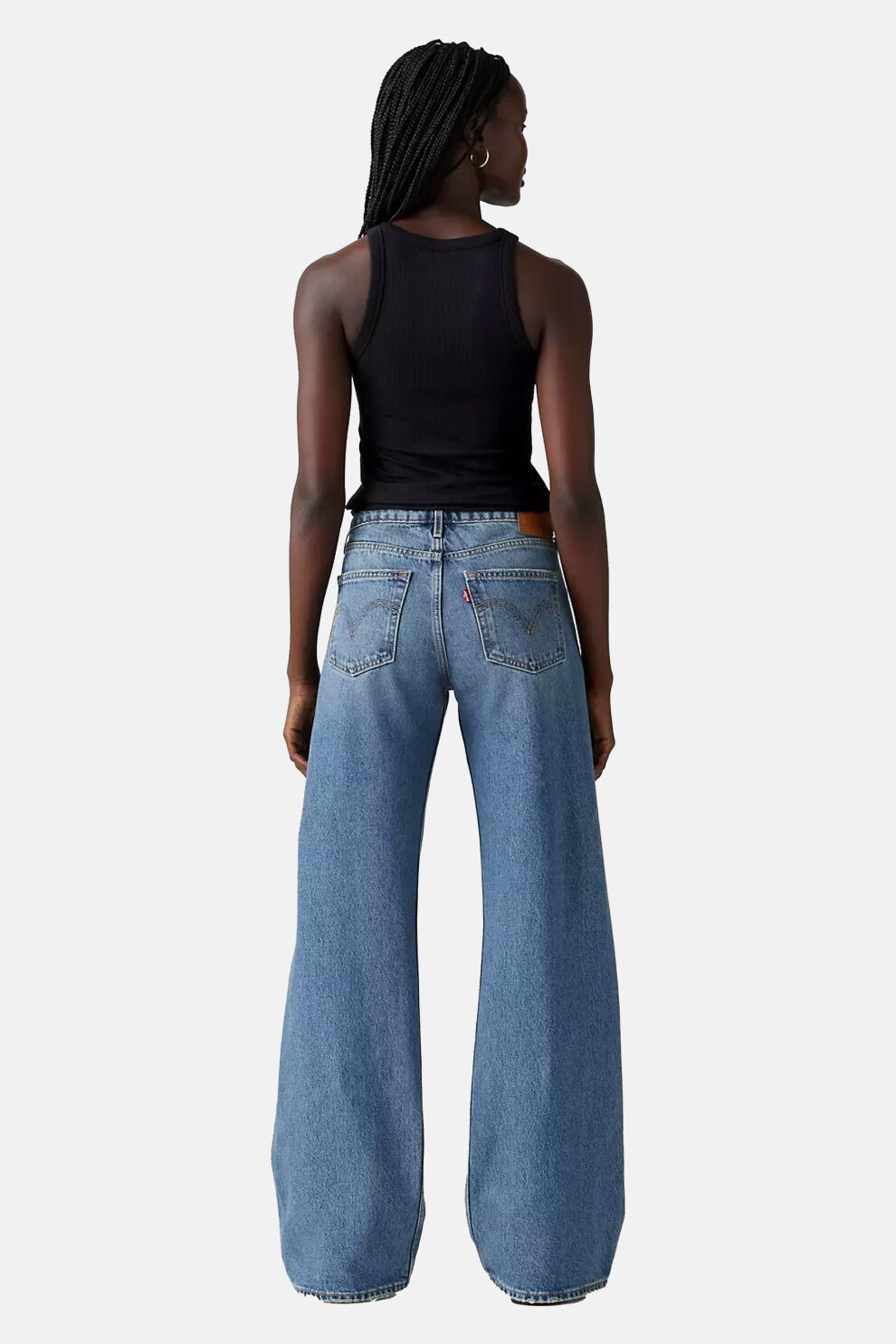 ŽENE - Traperice - Levi's Low Loose traperice - Plava - Fashion straight