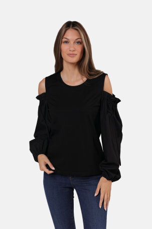 ŽENE - Majice - AD twenty majica - Dugi rukav - Crna