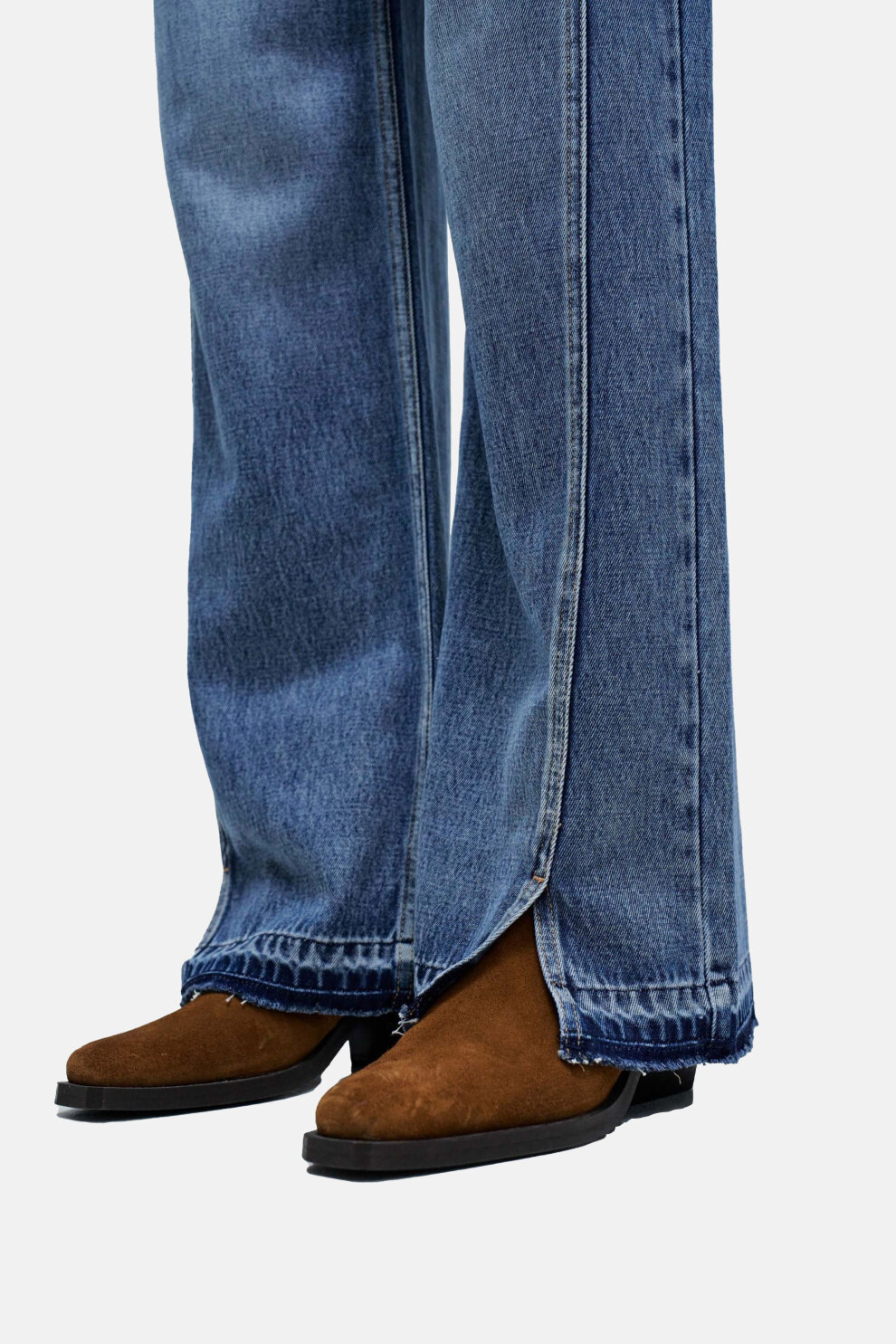 ŽENE - Traperice - Salsa Wide traperice - Plava - Fashion straight