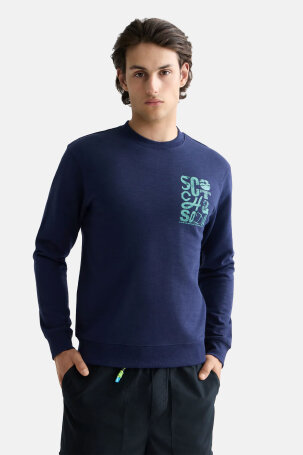 MUŠKARCI - Majice - Scotch & Soda majica - Dugi rukavi - Plava