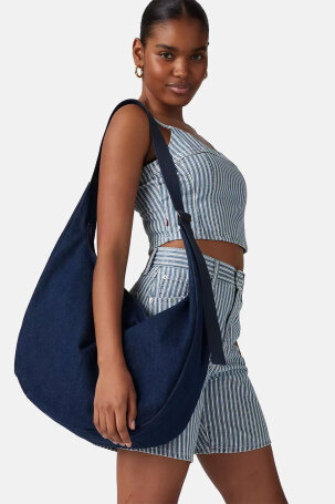 ŽENE - Torbe - Levi's Brooklyn XL traper torba - Plava