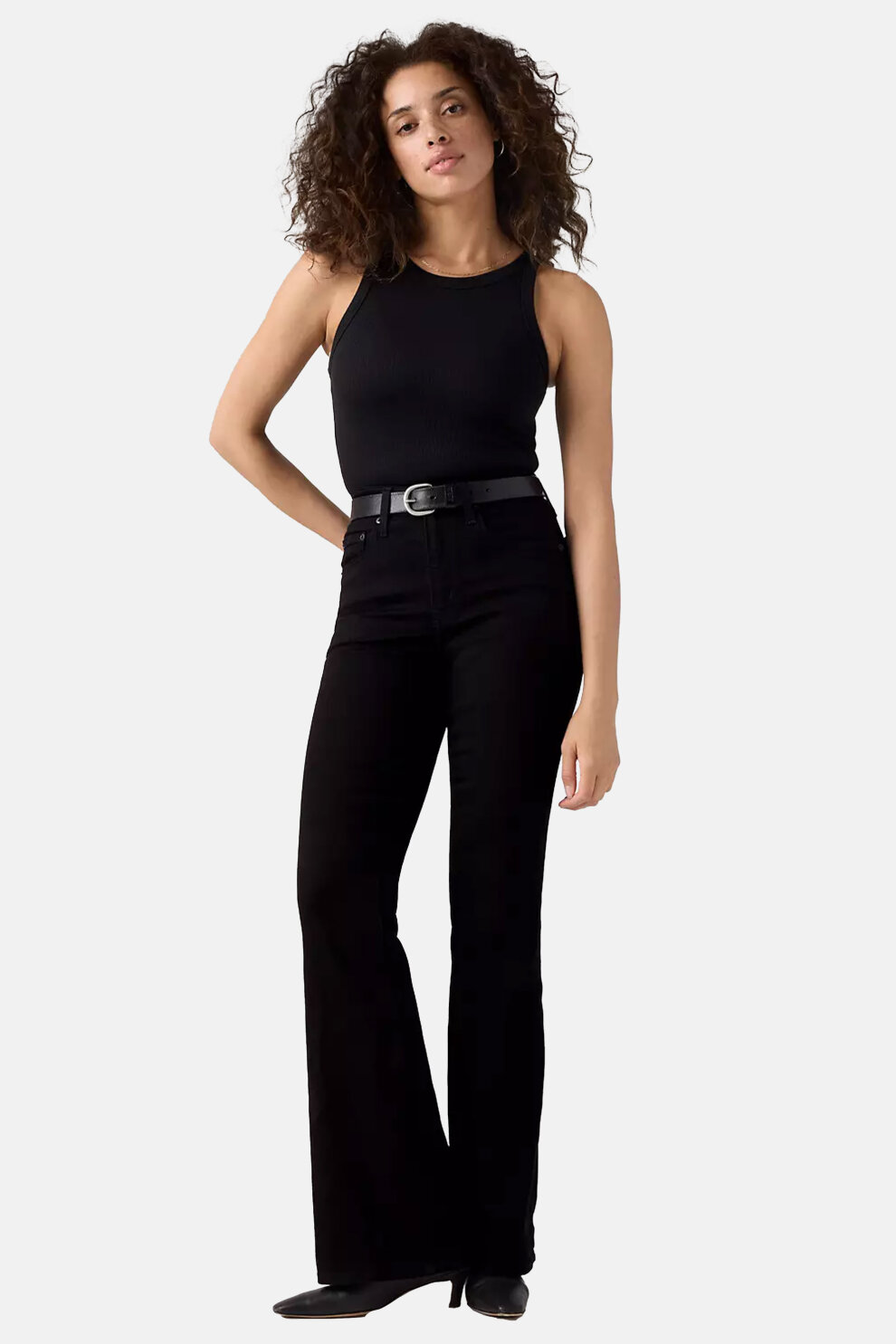 ŽENE - Traperice - Levi's 726 traperice - Crna - Flare