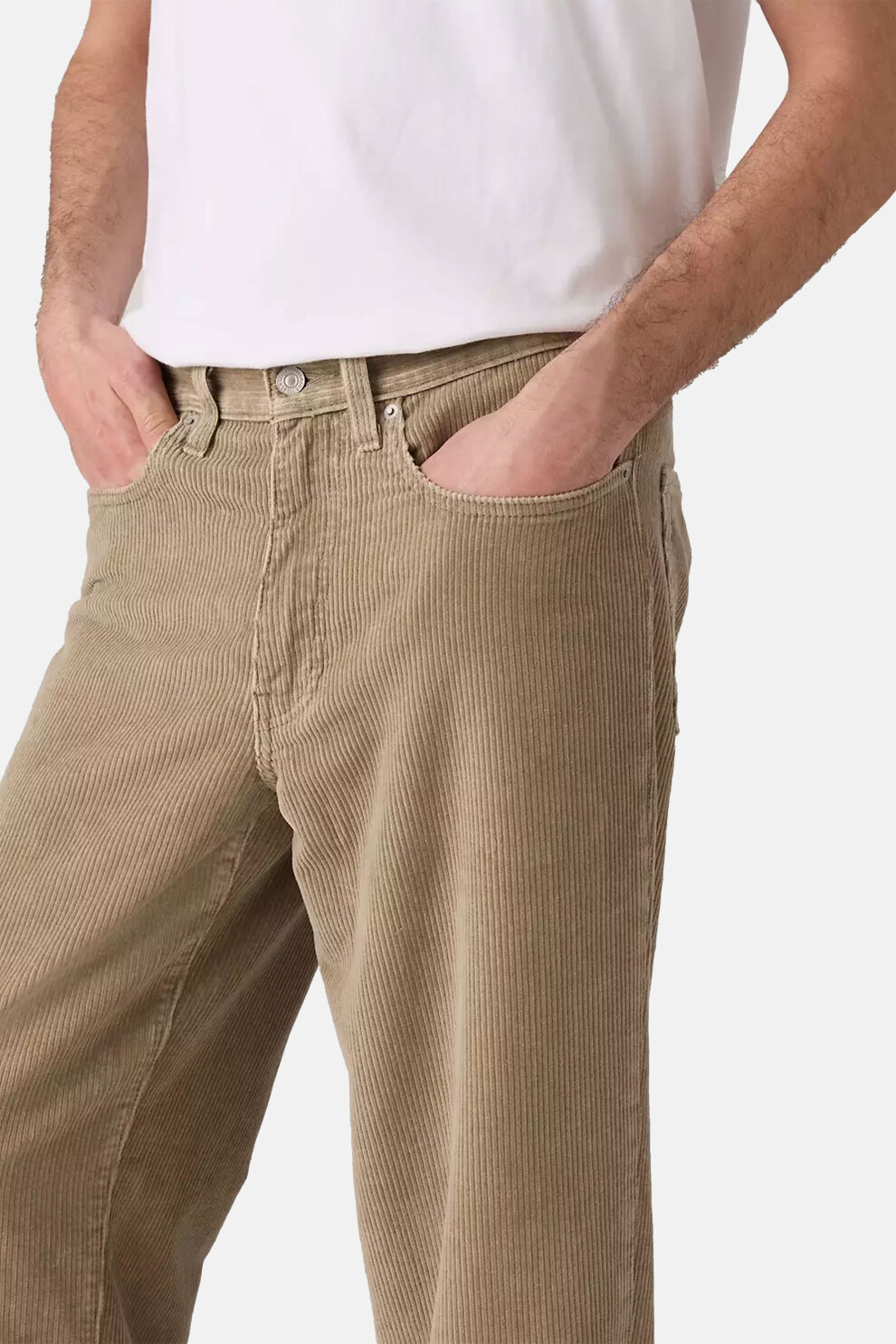 MUŠKARCI - Hlače - Levi's 578 hlače - Duge hlače - Bež