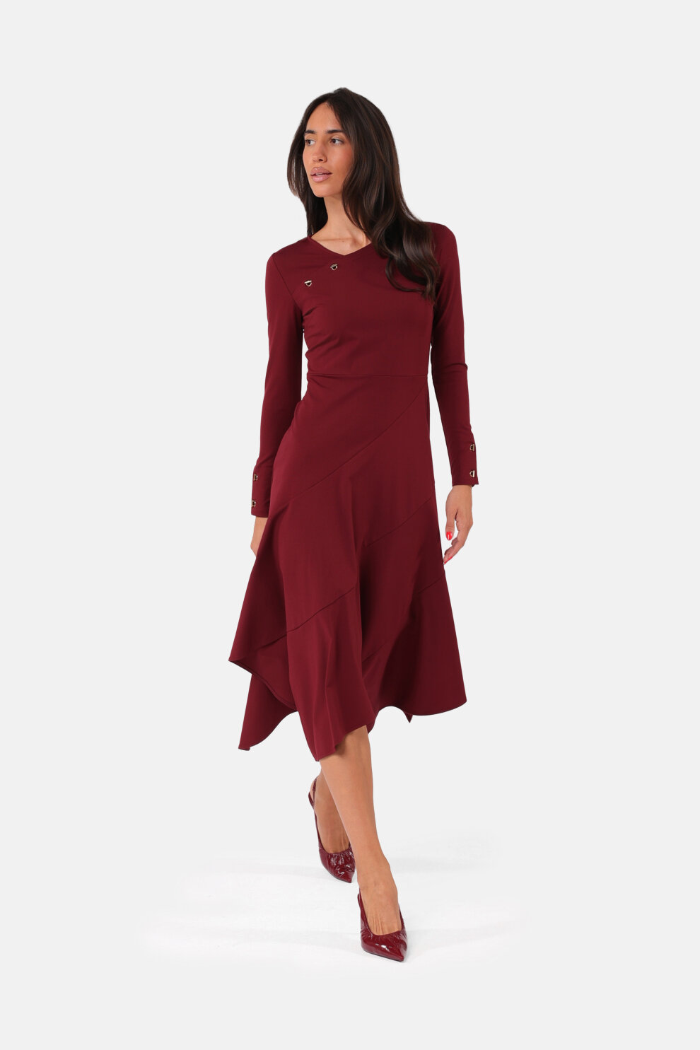 ŽENE - Haljine - AD twenty haljina - Midi - Crvena