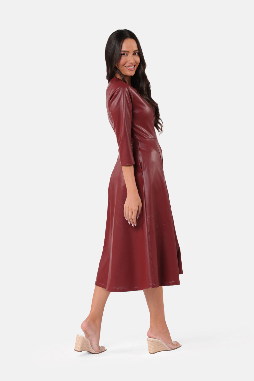 ŽENE - Haljine - AD twenty haljina - Midi - Crvena