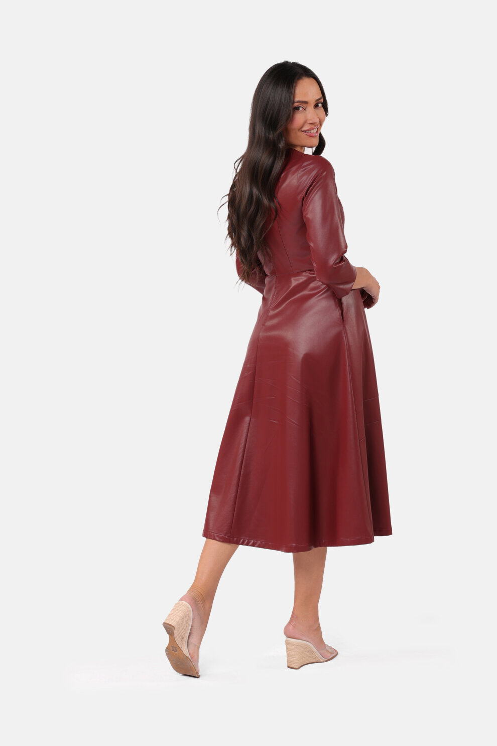 ŽENE - Haljine - AD twenty haljina - Midi - Crvena